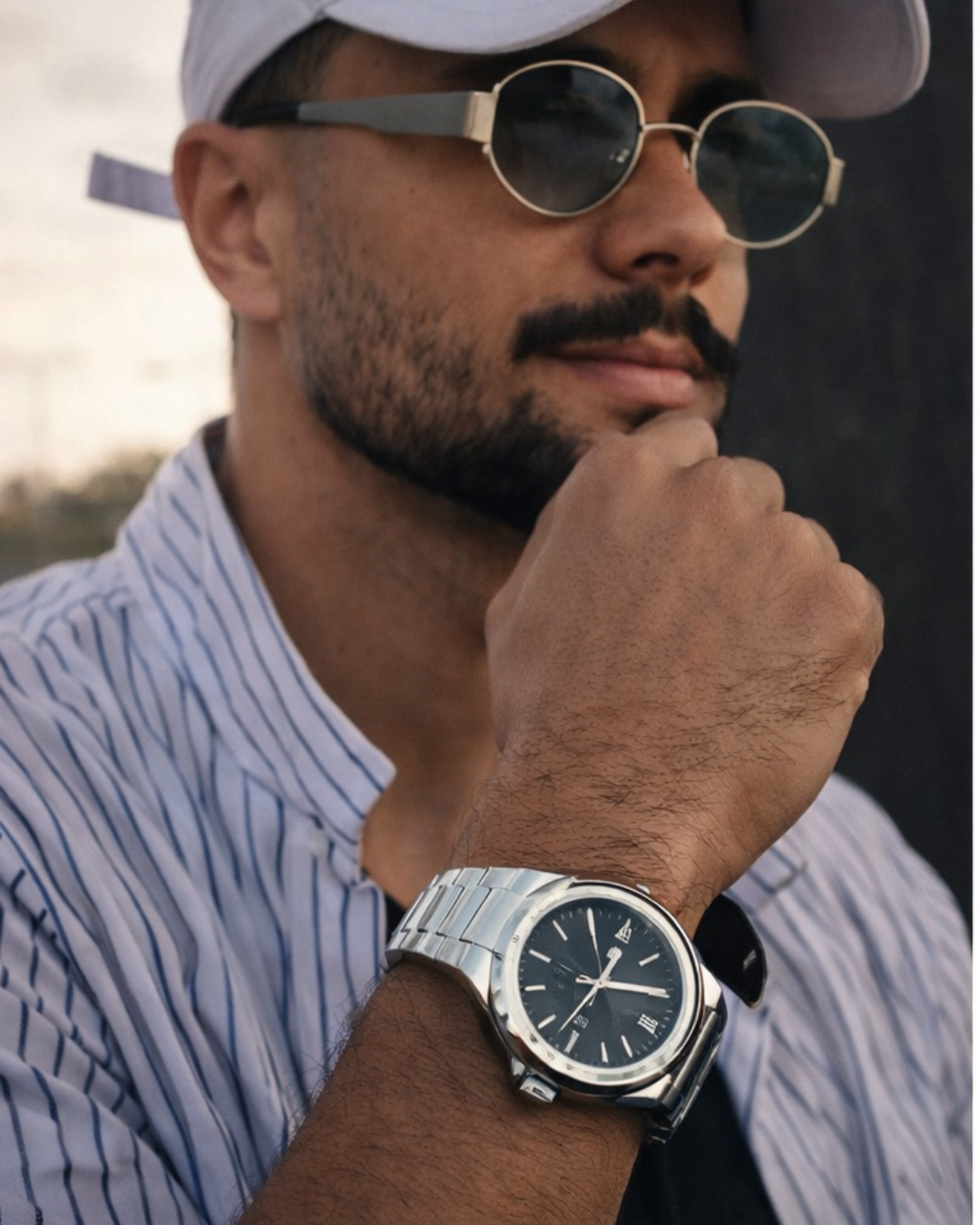 Luxury Stainless Steel Watch