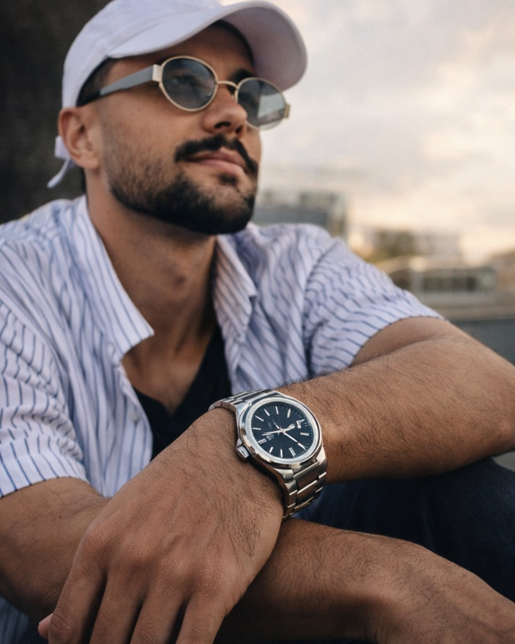 Luxury Stainless Steel Watch