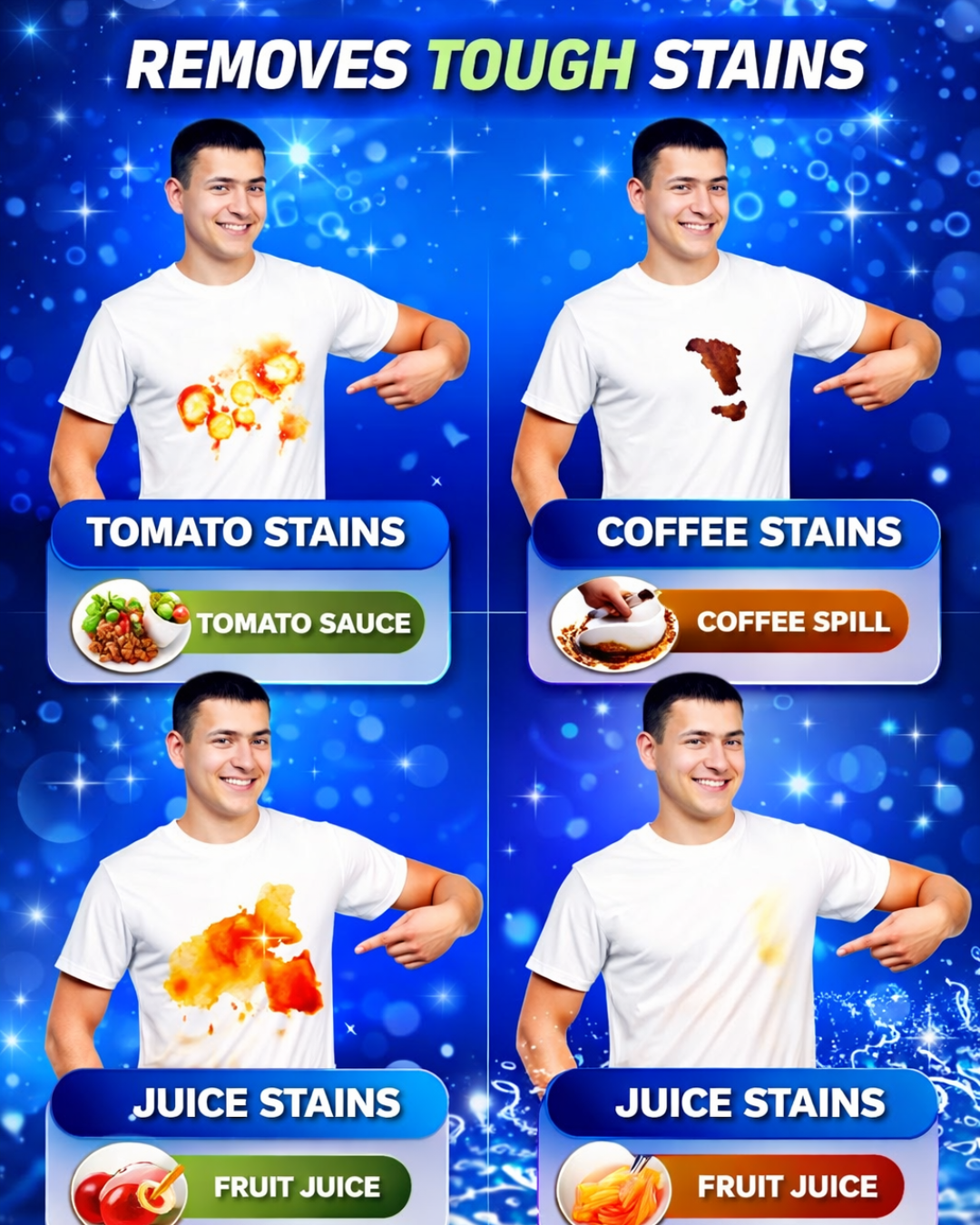 All in One Fabric Stain Remover 100ml (Buy One Get One Free)